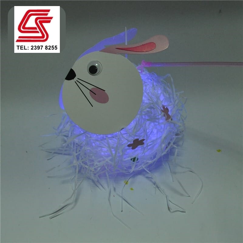 中秋 DIY 手工包 CSAFDIY19 玉兔兒童燈籠