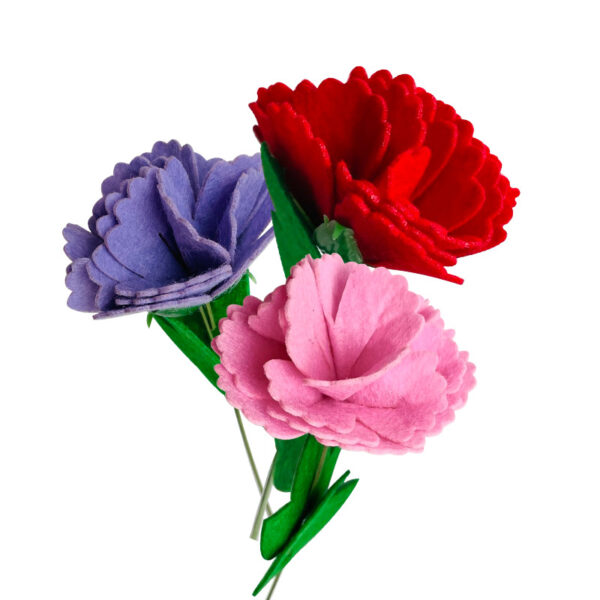 康乃馨單枝手工包